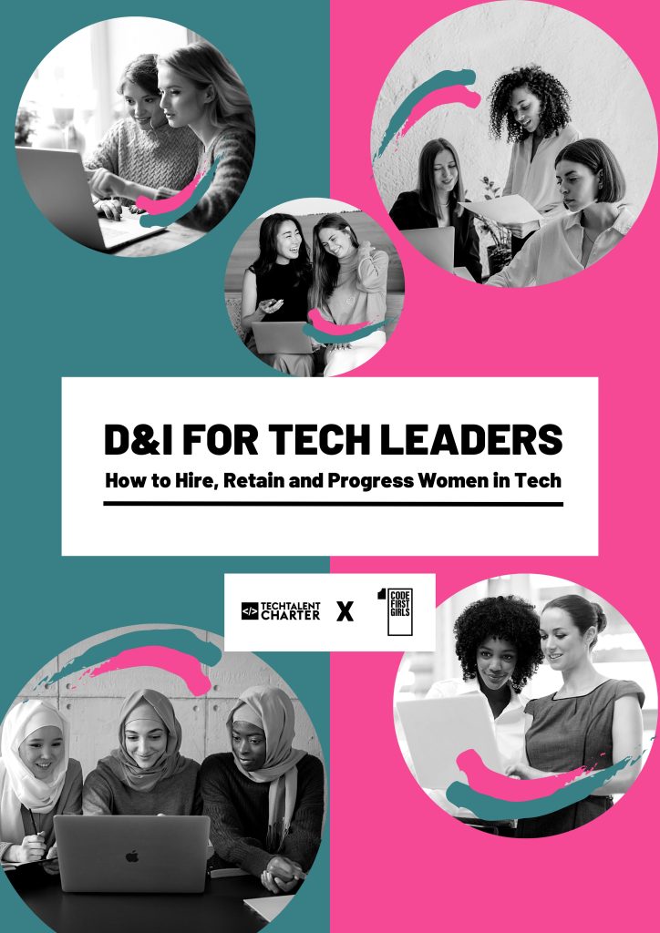 Clickable Image: D&I for Tech Leaders: How to Hire, Retain, and Progress Women in Tech Research Paper