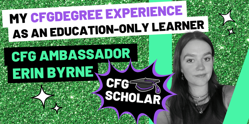 How to find a job in tech - My CFGdegree experience as an education-only learner by CFG Ambassador Erin Byrne