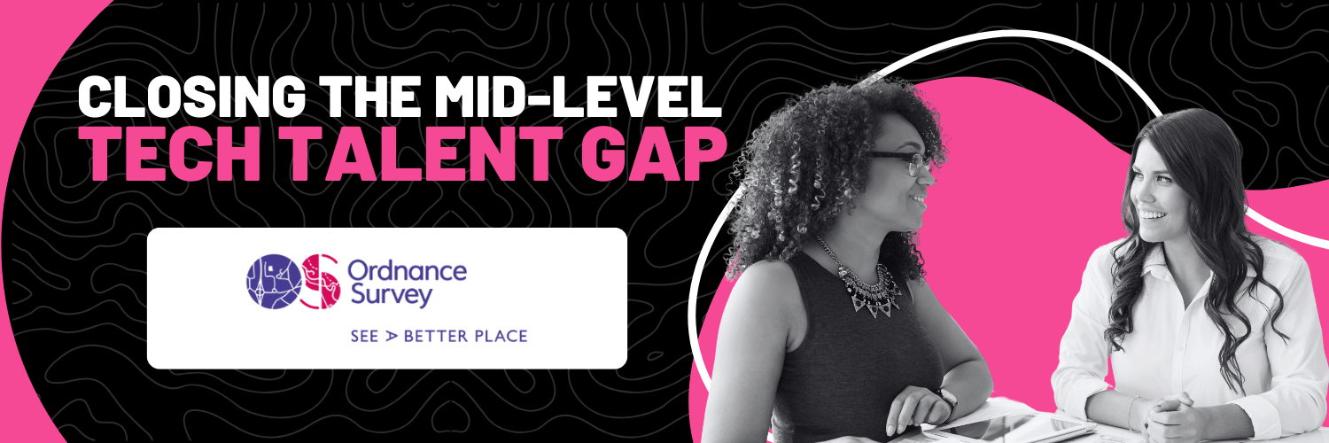 Blog banner - Ordnance Survey closes the mid-level talent gap