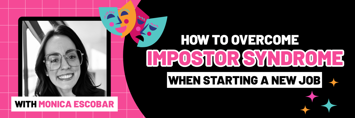 blog banner - personal story of overcoming imposter syndrome in tech