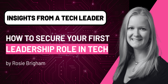 How to get a leadership role in tech