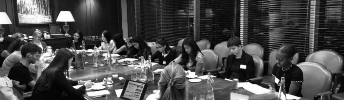 CFG women in a board room at KKR event